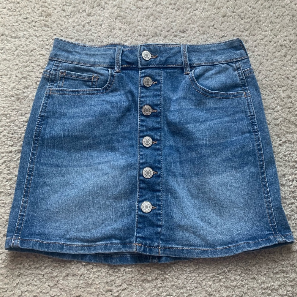 Big Girl Button up So Jean skirt